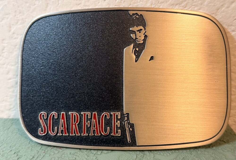 Scarface Tony Montana Metal Belt Buckle